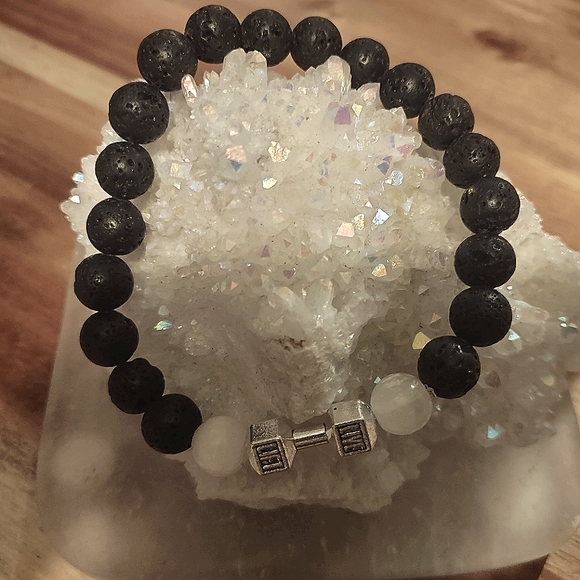 Dumbbell diffuser bracelet - Picture 2 of 2
